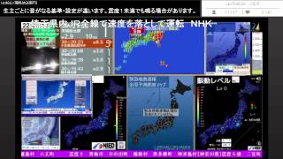 続き　ニコ生　緊急地震速報　2015.05.30　小笠原諸島西方沖 (最大震度５強) 【TSアーカイブ】