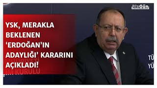 Erdoğan aday olabilecek mi? YSK gündem olacak kararını açıkladı!