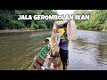 BEGINI HASILNYA KALO LEMPAR JALA DI ATAS GEROMBOLAN IKAN‼️