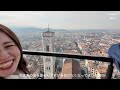 【イタリア旅行】１日でフィレンツェ観光🇮🇹絶景 u0026グルメ巡りして年越したvlog🍝