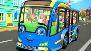 Wheels On The Bus + More Vehicles Songs & Cartoon Videos for Kids