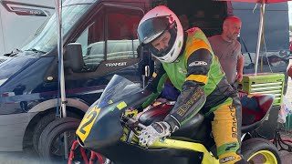 NGMCC Pembrey 2022 - Joe Thomas Minitwin / Supertwin Motorcycle Racing