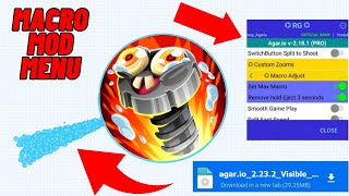 Agario Macro Mod + Xelahot Macro and Zoom + Epic Clips for Android and iOS