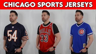 MY CHICAGO SPORTS JERSEY COLLECTION (Retro Throwbacks) - Chicago Sports History