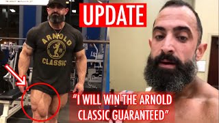 GUY CISTERNINO LOOKS INSANE 1 DAY OUT ARNOLD CLASSIC!! New Progress Video