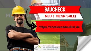 Baucheck App - Handwerker App