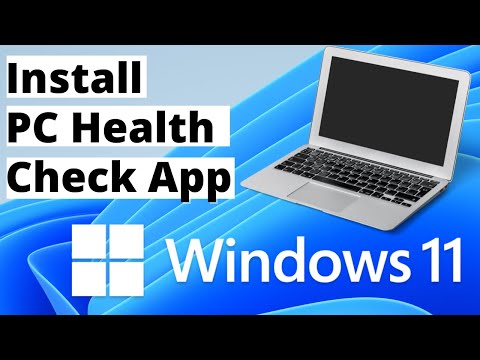 How to install PC Health Check app in Laptop or PC | Windows 11 Compatible checker Software