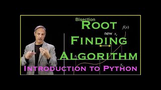 Introduction to Python: Root Finding Algorithm