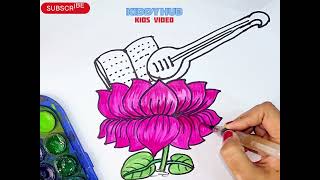 How To Draw A Picture For Basant Panchmi