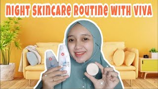 Night Skincare Routine with Viva Cosmetics  | Tips \u0026 Trick