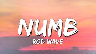 Rod Wave - Numb (Official Lyric Video)