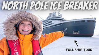 WE BOARDED A CRUISE TO THE NORTH POLE (Full Ship Tour)