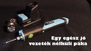 Egy egész jó vezeték nélküli páka | TONFON 450℃ 8W Cordless Electric Solder Iron ◆ Eszközteszt