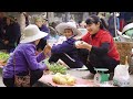 how to harvest pear goes to market sell harvesting and cooking tieu vy daily life