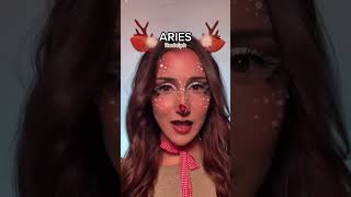 Christmas zodiacs compilation 🎄 part 1 🎅🏼 rudolph inspo jananiselvaradj #makeup