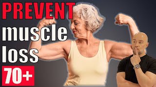 5 exercises to Stop Sarcopenia for Seniors 70+