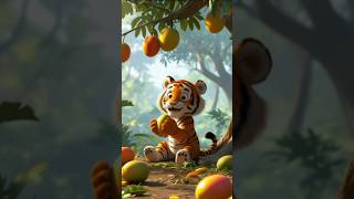 Hindi Jungle Cartoon, Tiger Cartoon, AI Hindi Cartoon, #ai #animals #cartoon