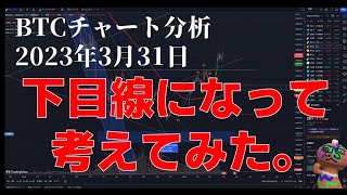 2023年3月31日ビットコイン相場分析