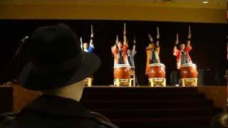 Kokyo Taiko Drummers at Anime Nebraskon 2011 pt.1