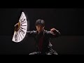 Yan Xi's mesmerizing wushu fan performance | Regraded & Rescored