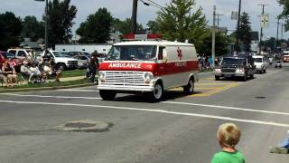 2010 Carnation Festival Kickoff Parade Vintage Ambulances