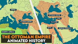 The Ottoman Empire - Animated History - Summary on a Map