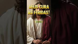 DEUS CURA AS FERIDAS #deusnocomando #fe #motivational #mensagemmotivacao #reflexão #mensagem