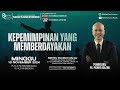 'Kepemimpinan yang Memberdayakan' _Ps.Pierre Roland