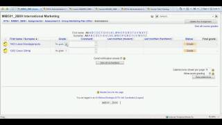 Marking Assignments & Uploading Feedback