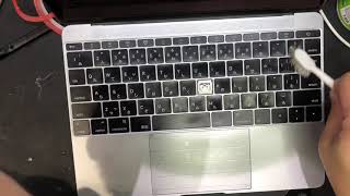 MacBook 12 キーボードキースイッチ交換修理4000円から