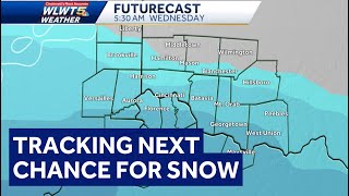 Tracking next snow chance for Cincinnati