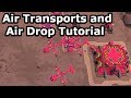 Planetary Annihilation Beta : Tutorial on Air Transports and Air Drops Patch 61250