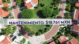 TERRENO EN VENTA ISLA DORADA CANCUN COLDWELL BANKER PUNTA SUR 34