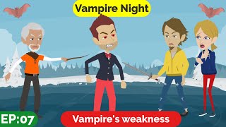 ❤️Vampire Night Part 7 | Animated stories | English Story | English Conversation | Window English