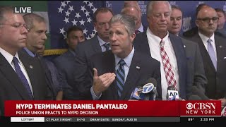 Pat Lynch, Police Benevolent Association Speak Out On Firing Of Officer Daniel Pantaleo