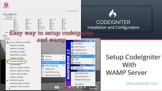 How to setup Codeigniter in WAMP Server | codeigniter setup localhost | codeigniter setup tutorial