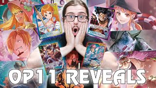 SECRETS, ALTERNATIVE LEADERS AND THE FIRST 5 OP11 SR 😱 One Piece Card Game News #onepiece