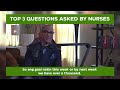 s1e1 top 3 questions asked by nurses