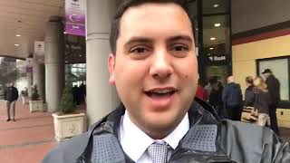 Chris Welty was LIVE in New Orleans ahead of President Trump's speech