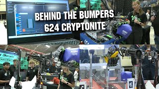 Behind the Bumpers | 624 CRyptonite | Waco Winners | Charged Up Robot Overview