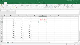 Multiplicar, dividir, sumar y restar en Excel