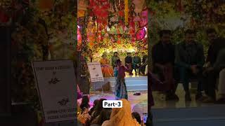 Kashaf ki Mehndi Ka Dance part-3 😱😱 #shorts #mehndi #kashafansari #love