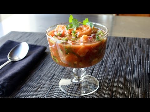 Mexican-Style Shrimp Cocktail - How to Make a Mexican-Style Seafood Cocktail Mexican-Style Shrimp Cocktail - How to Make a Mexican-Style Seafood Cocktail