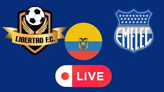 Assistir Libertad FC x Emelec ao vivo/Campeonato Equatoriano 2023/Com imagens e narração