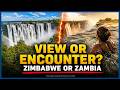 Should you visit Victoria Falls from the Zimbabwe side or the Zambia side?