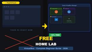 How to Set Up a FREE Home Lab with VirtualBox — Complete Beginner Guide 2026