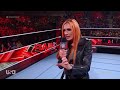 Becky lynch zoey stark promo raw 6/12/23