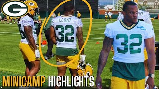 The Green Bay Packers Rookie Minicamp Looks NASTY... First Look Minicamp Highlig