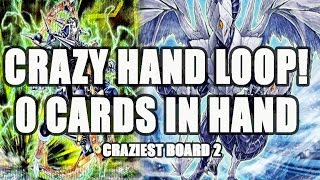 *YUGIOH* INSANE HAND LOOP! 0 CARDS IN HAND! TRISHULA AND OMEGA TOO GOOD! (Craziest Board Ep: 2) 2016