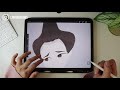 vlog 009 好好生活｜认真画画 chinese old fashion 7 my drawing process